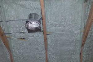 Spray Foam Insulation on walls