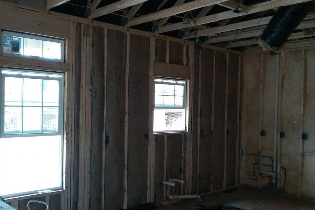 Insulation Installation Around Windows Drywall Barn