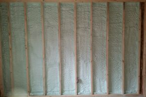 Spray Foam Insulation on walls